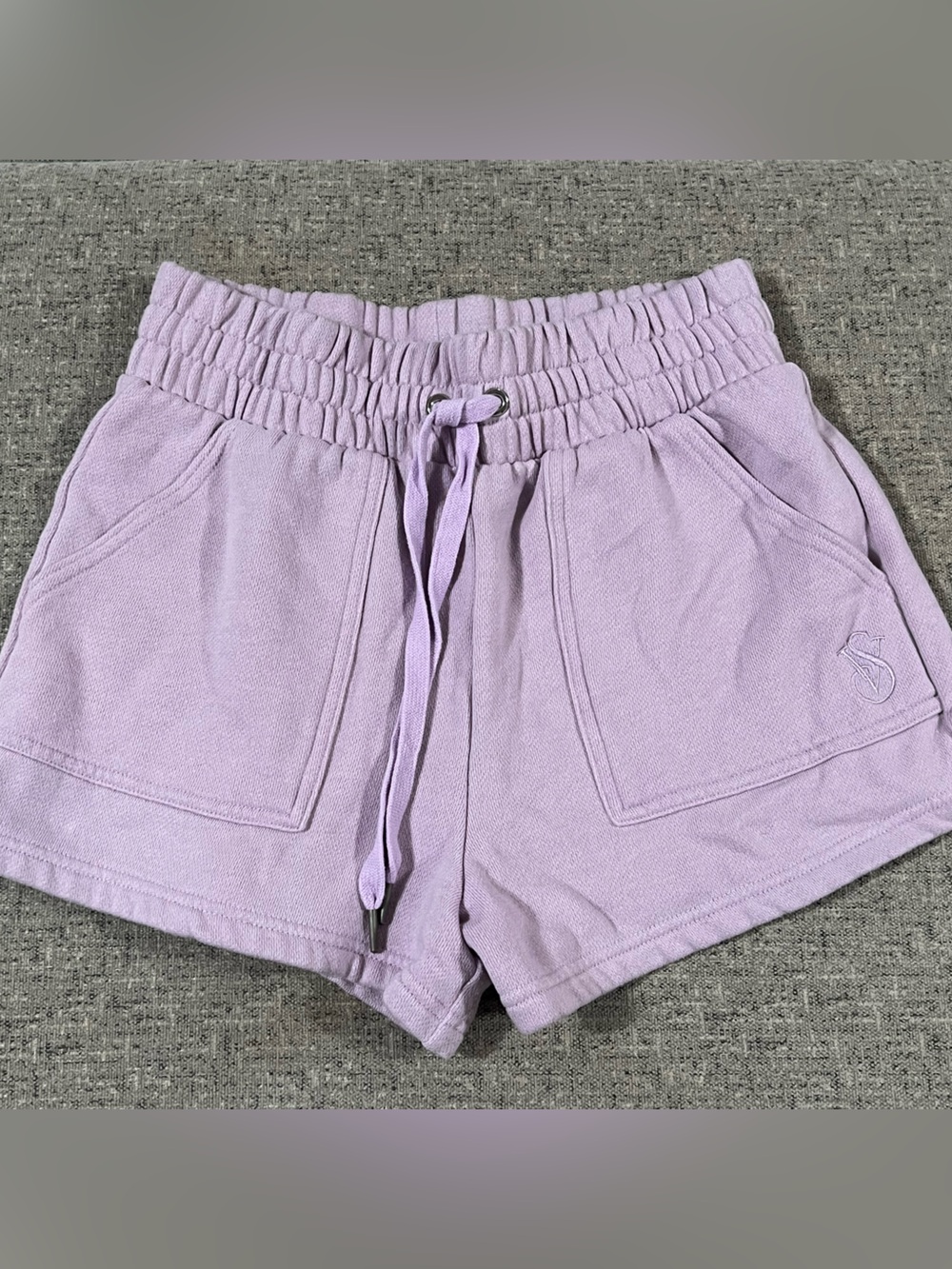 Victoria's Secret Lavender Elastic Waist Athletic Shorts